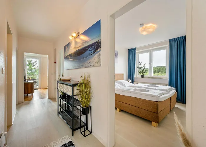 Sunny Mountain View Skipiste, 6 Personen, Wlan Winterberg